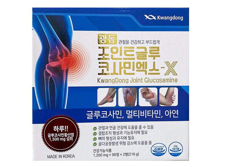 TPCN Viên uống bổ khớp Kwangdong Glucosamin Hàn Quốc 90 viên