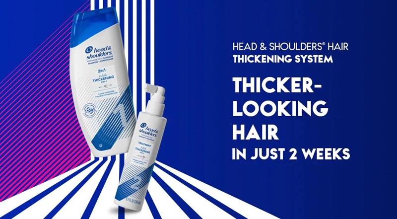 Set dầu gội Head&Shoulders hair Thickening System