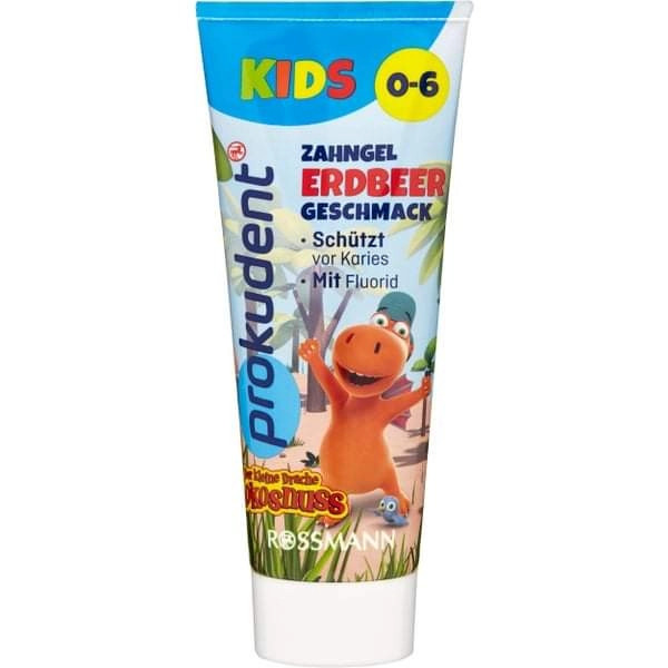 Kem đánh răng trẻ em Prokudent Kids 0-6 tuổi Đức 75ml
