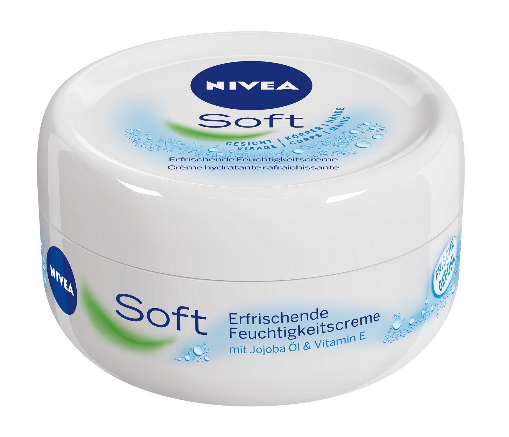 Kem Dưỡng Ẩm Mềm Da Nivea Soft Refreshingly Soft Moisturizing Cream 50ml