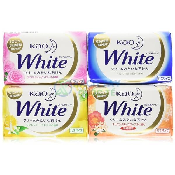 Xà phòng tắm Kao White Soap Nhật Bản 130gr