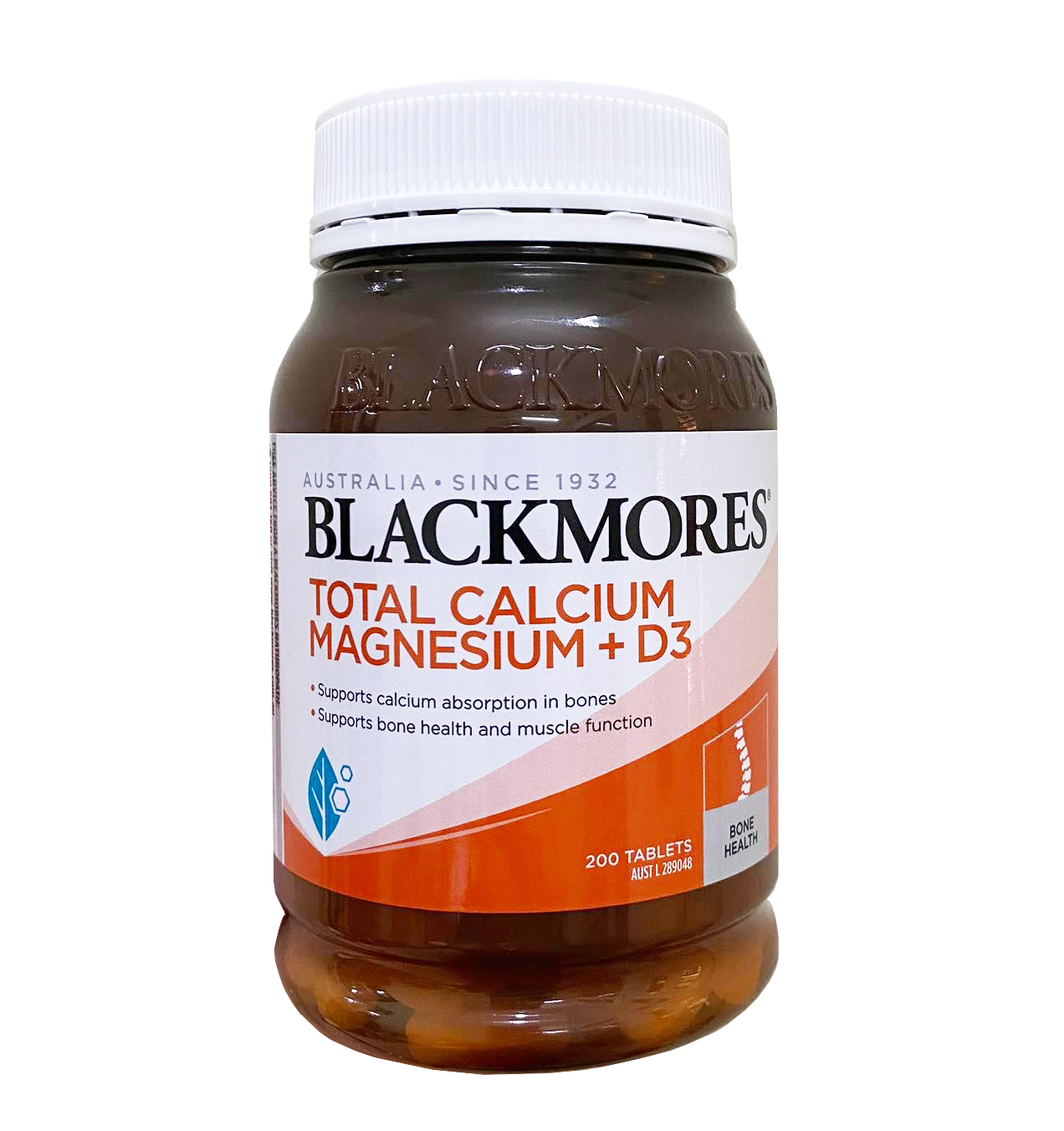  TPCN Viên uống Blackmores Total Calcium & Magnesium + D3 Úc 200v