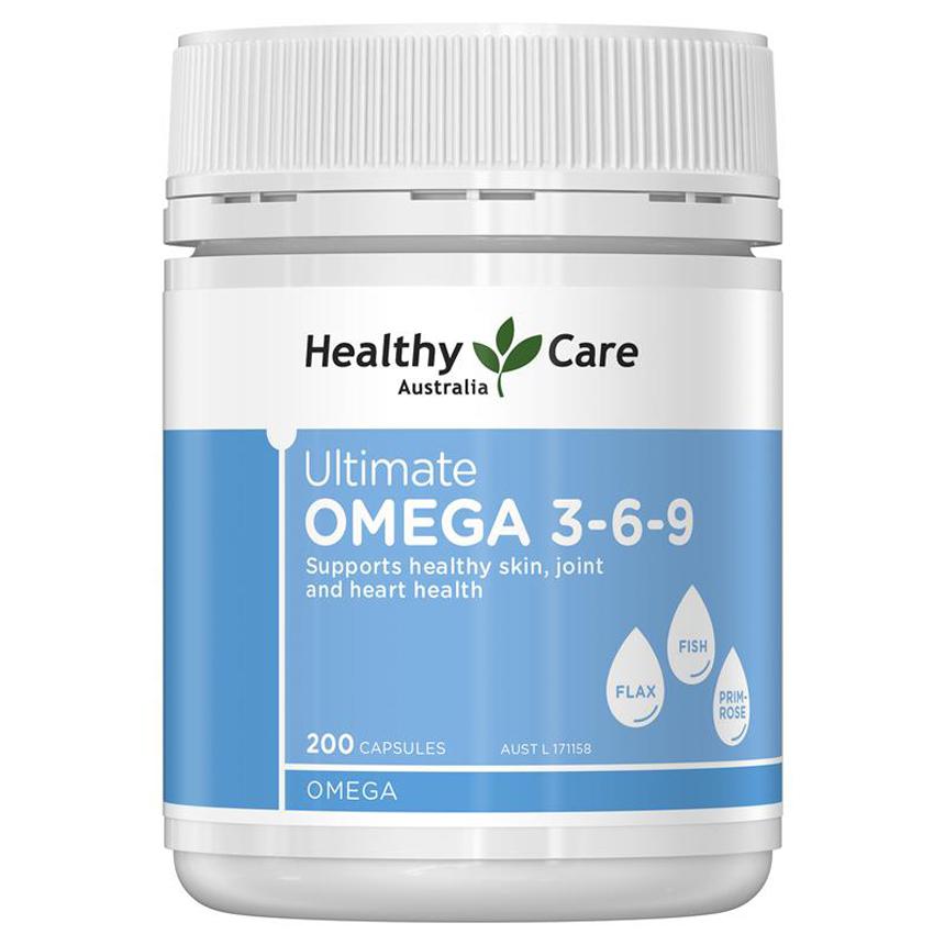 TPCN viên uống omega 369 healthy care 200 viên