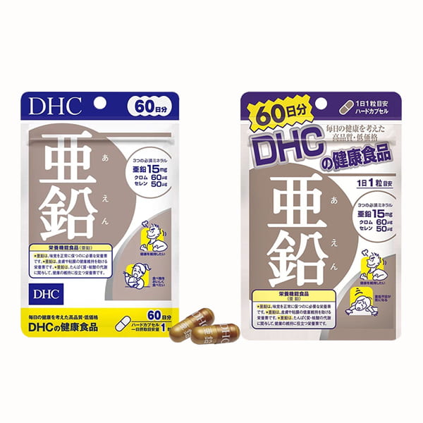 TPCN Viên uống bổ sung kẽm DHC Nhật 60 viên