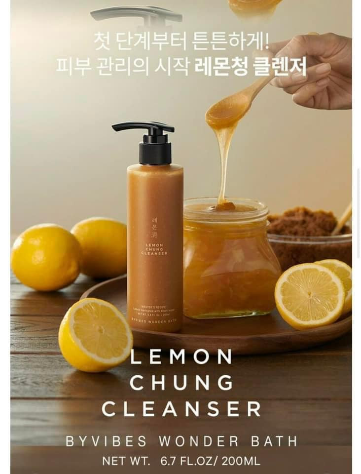 SRM chanh đường đen Lemon Chung Cleanser