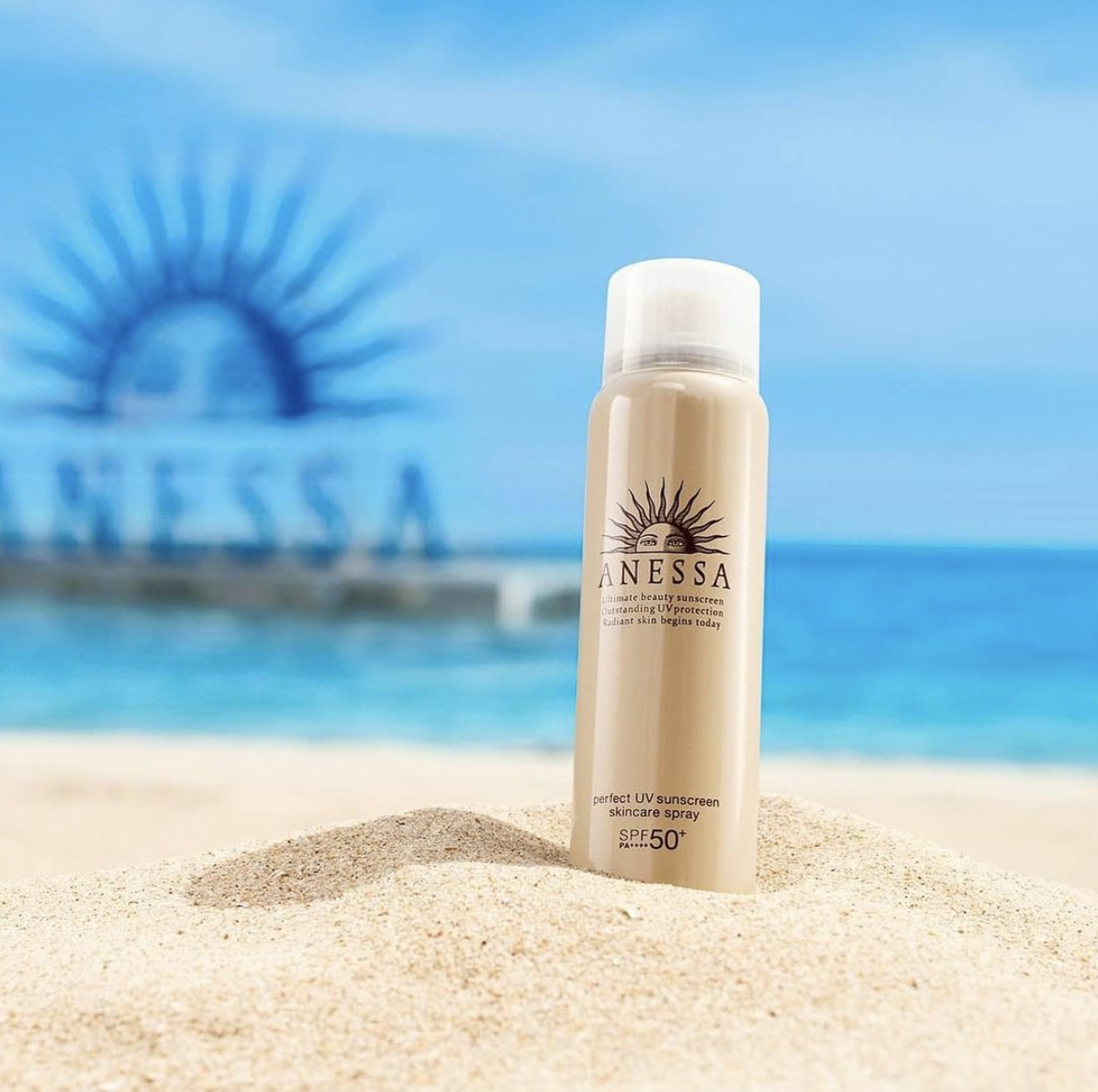Xịt Chống Nắng Anessa Perfect UV Sunscreen Skincare Spray (60g) Mẫu Mới - Nhật Bản